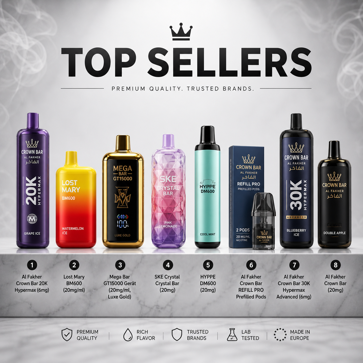 top sellers