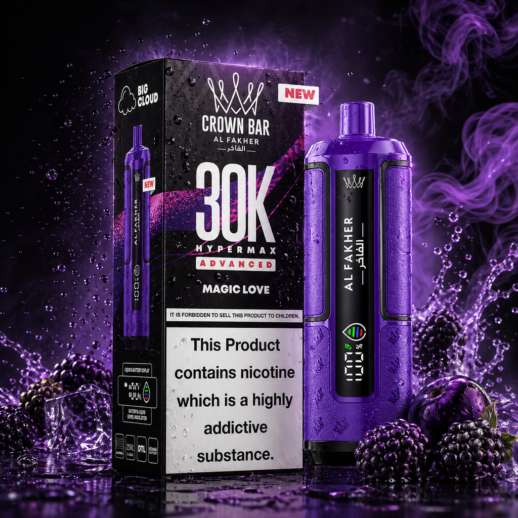 Al Fakher Crown Bar 30K Hypermax Advanced (6 mg)