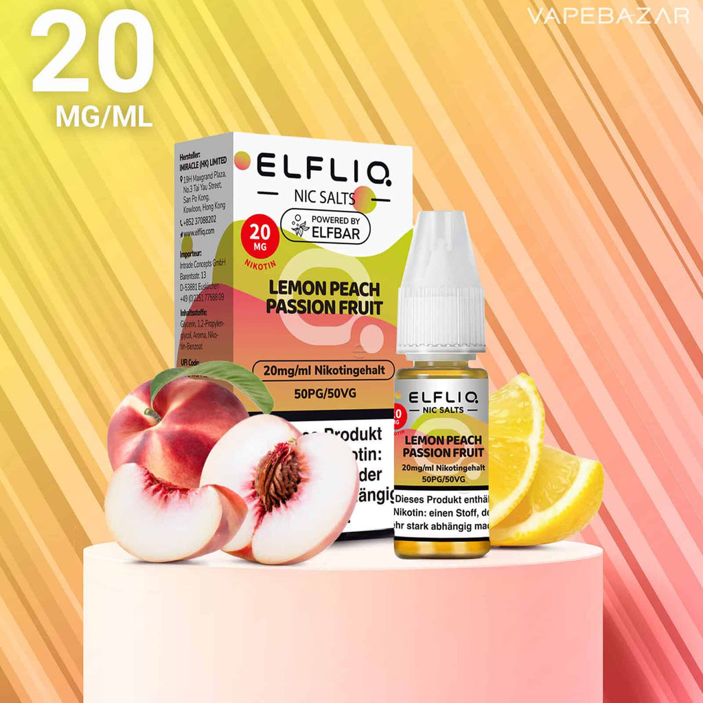 Lemon Peach Passion Fruit