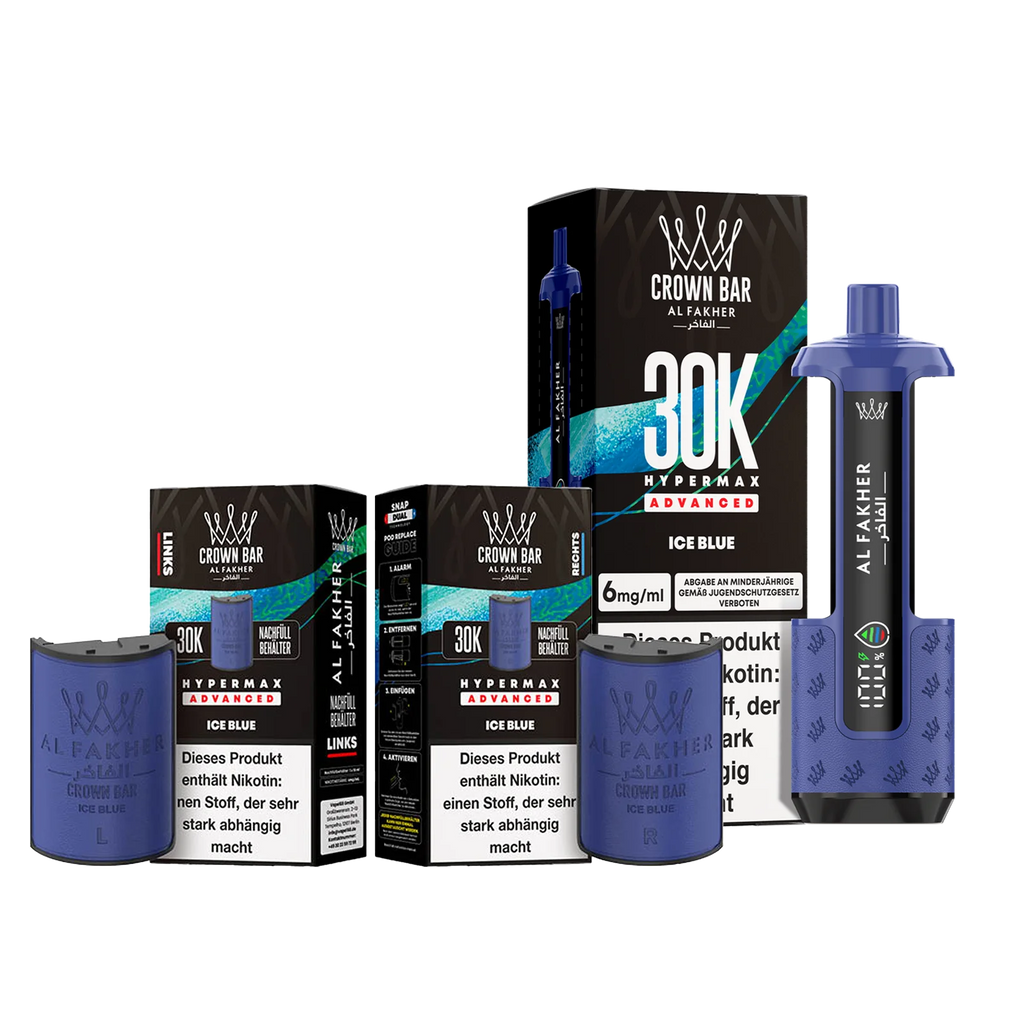 Al Fakher Crown Bar 30K - Ice Blue
