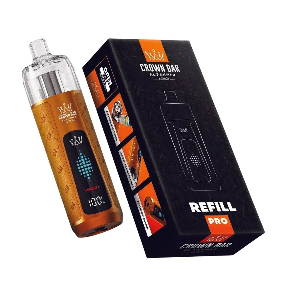 Al Fakher Crown Bar REFILL PRO Vorgefüllte Pods – Hochleistungs-Shisha-Geschmack