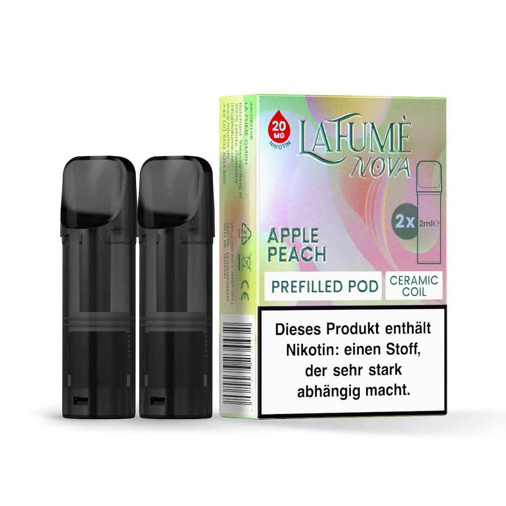 LaFume Nova vorgefüllte Pods (2er-Pack) – 20 mg Nikotinsalz-Pods