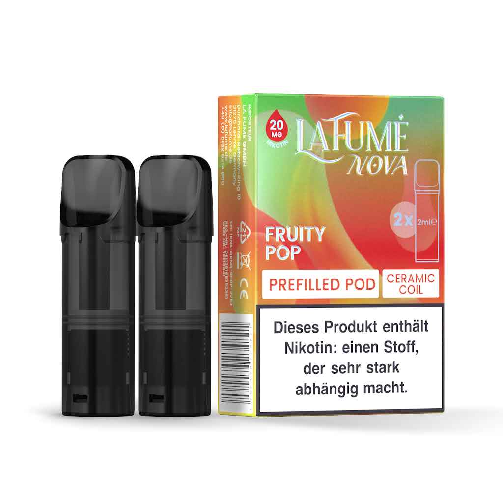 LaFume Nova vorgefüllte Pods (2er-Pack) – 20 mg Nikotinsalz-Pods