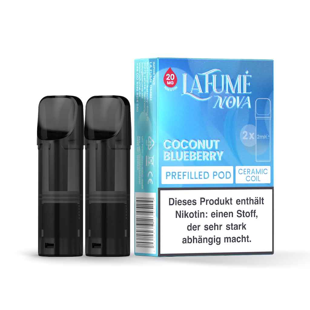 LaFume Nova vorgefüllte Pods (2er-Pack) – 20 mg Nikotinsalz-Pods