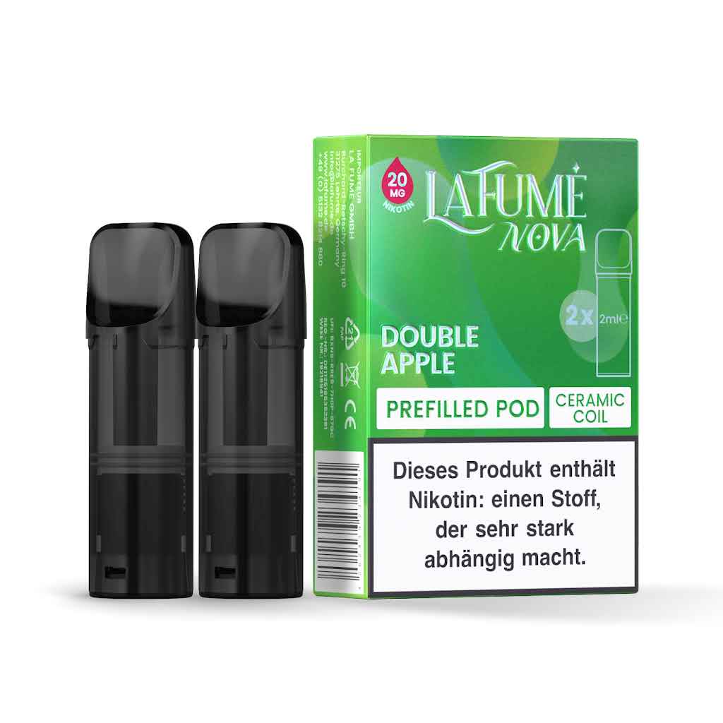LaFume Nova vorgefüllte Pods (2er-Pack) – 20 mg Nikotinsalz-Pods