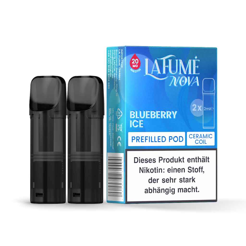 LaFume Nova vorgefüllte Pods (2er-Pack) – 20 mg Nikotinsalz-Pods